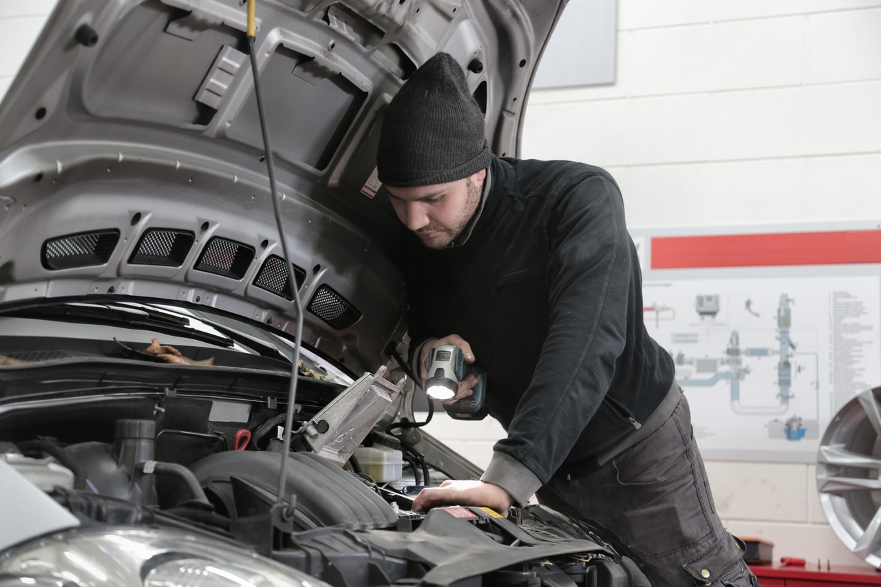 taking a closer look at the engine and the emissions system