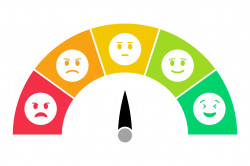 emoji satisfaction meter