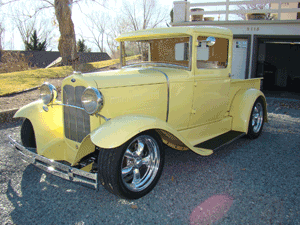 1931 Ford Model A Closed Cab Pickup